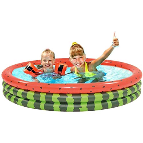 Zhyaj Redonda Piscinas Portatil Hinchables Infantil Desmontables Bañera Hinchable,D 120 * 30cm