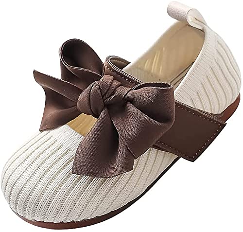 ZKDY Zapatos de bebé Mujer bebé Princesa Zapatos Primavera y Verano Chicas Suaves Abajo Antideslizante Antideslizante Arco Lindo Sandalias Transpirables Aptos Zapatos de Agua de bebé