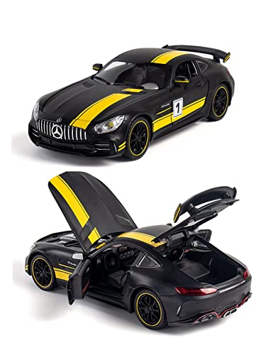 ZLLBF para Mercedes Benz AMG GTR 1:24 Aleación Modelo De Vehículo De Fundición A Presión Coche Deportivo De Juguete Regalos Vehículos Simulados Favoritos (Color : Green)