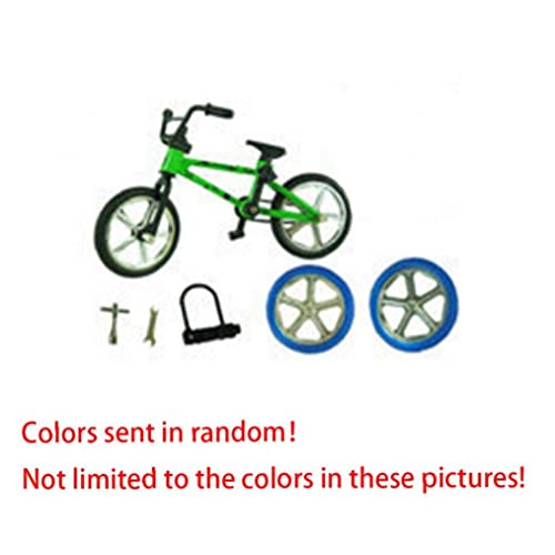 Zonster Dedo Aleación Juguete Funcional para Niños Bicicleta Mini-Finger-BMX Set Fans Bicicleta Regalo Juguete 12.5 * * 4.5cm Rojo