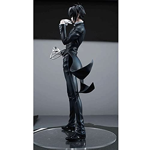 Zpzzy Black Butler Sebastian Michaelis Postura De Pie Modelo De Personaje De Anime Figura De Acción Manga Estatua De Figura De Material De PVC Modelo De Figura De Anime Regalos/Coleccionables Que Gu