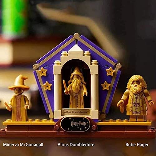 ZXCVBN Harry Potter Hedwig Owl Building Blocks Compatibles con Lego 76391,3010 Piezas,Harry Potter Hogwarts Icons Edición Coleccionista Rompecabezas Ensamblaje JuguetesConstrucción Hedwig