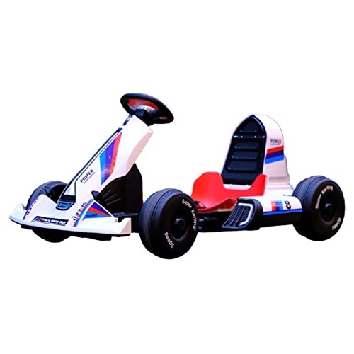 ZXMD El Carro de Juguete eléctrico para niños Cart Go Kart es Adecuado para niños y Adultos