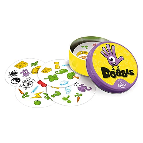 Zygomatic Dobble Classic Blister Eco - Juego de Cartas en Multilenguaje (Incluye Español), (DOBB04ESPT)