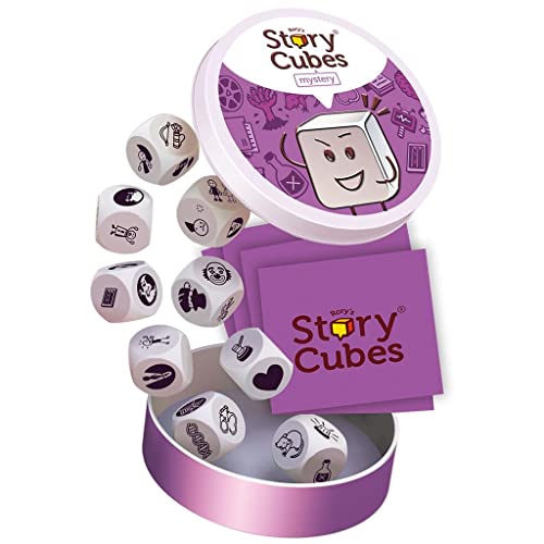 Zygomatic - Story Cubes Misterio Blister Eco, Juego de Dados Multilenguaje (incluye Español) (ASMRSC305ML1)