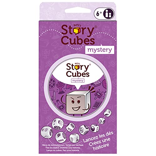 Zygomatic - Story Cubes Misterio Blister Eco, Juego de Dados Multilenguaje (incluye Español) (ASMRSC305ML1)