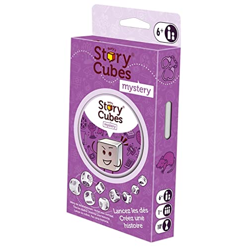 Zygomatic - Story Cubes Misterio Blister Eco, Juego de Dados Multilenguaje (incluye Español) (ASMRSC305ML1)