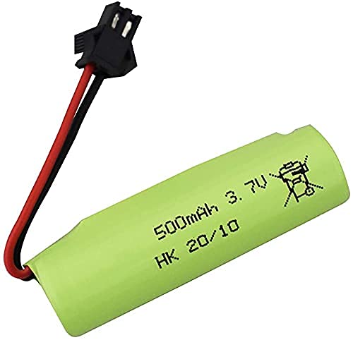 ZYGY 2Piezas 3,7V 500mAh batería de Litio para DE35 DE38 DE40 DE50 Rollo de Doble Cara Stunt RC Coche / Coche de Juguete para niños