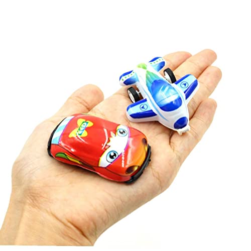 12 Pcs Pull Back Mini Cars and Airplane Mix Set Kids Cumpleaños Fiesta Cumpleaños Rellenos Regalo Bolsa Regalo Juguetes Fiesta Regalo