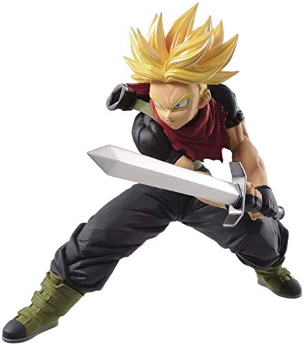 15cm Dragon Ball Heroes Transcendence Art Vol. 5 Saiyan Trunks Future Figure PVC Acción Anime Regalos Figuras de Anime