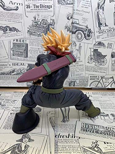 15cm Dragon Ball Heroes Transcendence Art Vol. 5 Saiyan Trunks Future Figure PVC Acción Anime Regalos Figuras de Anime