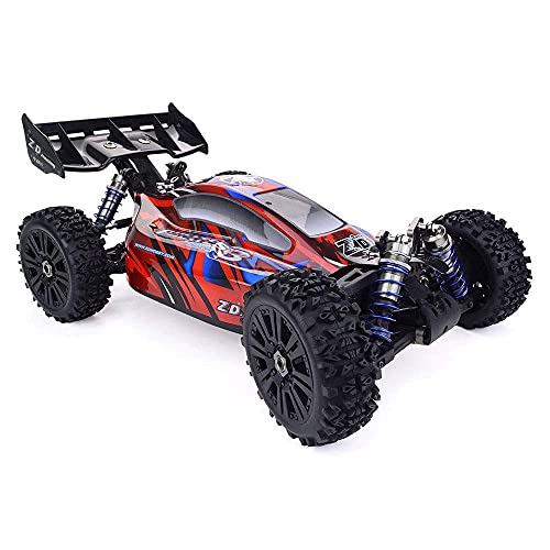 1/8 Scale Large 4WD Brushless Electric Off-Road Vehicle 2.4G Radio Cross-Country Climbing RC Car 90KM/H High-Speed RC Racing Car 4x4 Independent Shock Absorbers Gifts for Boys and Adults