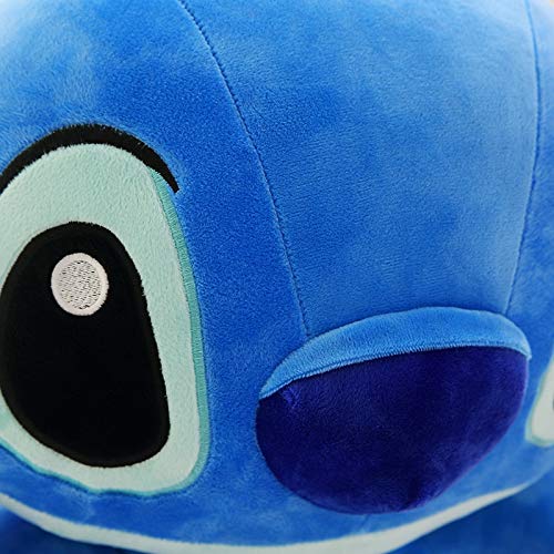 20-65cm Kawaii Stitch Convertido en una Abeja Animal de Peluche Grande Almohada de Juguete Oreja Grande muñeca de Dibujos Animados decoración de la habitación del bebé Regalo 35cm Azul