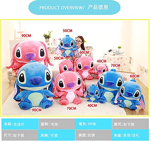 20-65cm Kawaii Stitch Convertido en una Abeja Animal de Peluche Grande Almohada de Juguete Oreja Grande muñeca de Dibujos Animados decoración de la habitación del bebé Adorno Regalo 20cm 1