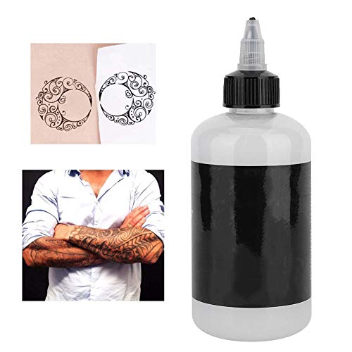 250ml Tattoo Transfer Gel, Solución de transferencia de tatuajes profesional Gel Plantilla Crema Imprimación, Pomada segura de larga duración Arte corporal para tatuajes