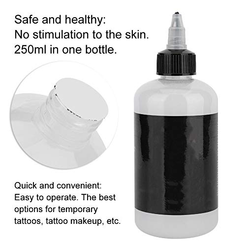 250ml Tattoo Transfer Gel, Solución de transferencia de tatuajes profesional Gel Plantilla Crema Imprimación, Pomada segura de larga duración Arte corporal para tatuajes