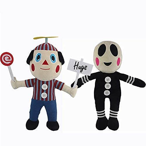 30Cm Fnaf Five Nights At Freddy's Freddy Clown & Bb Balloon Boy Peluche de juguete Realista Dibujos animados Muñecos de peluche Animales Regalos de cumpleaños Dormitorio Oficina Deco