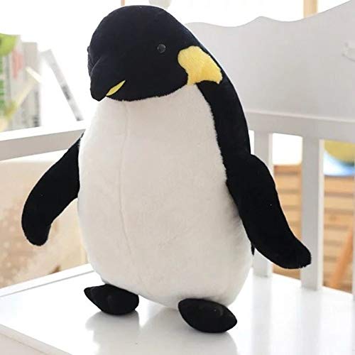 47-B Juguetes De Peluche, Simulación Pingüinos Grandes Juguetes Suaves Navidad Regalo De Cumpleaños (Color : Black, Size : 70cm)