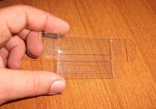 50 cajas para peladillas en tubo de PVC – 6 x 2,7 x 2 cm