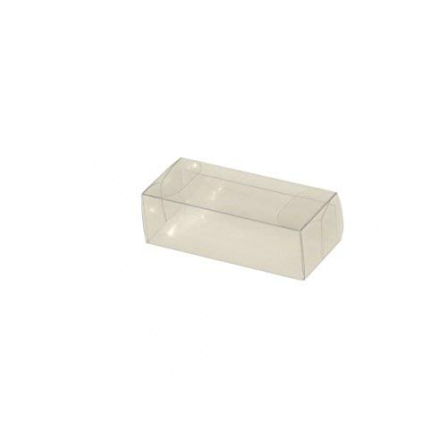 50 cajas para peladillas en tubo de PVC – 6 x 2,7 x 2 cm