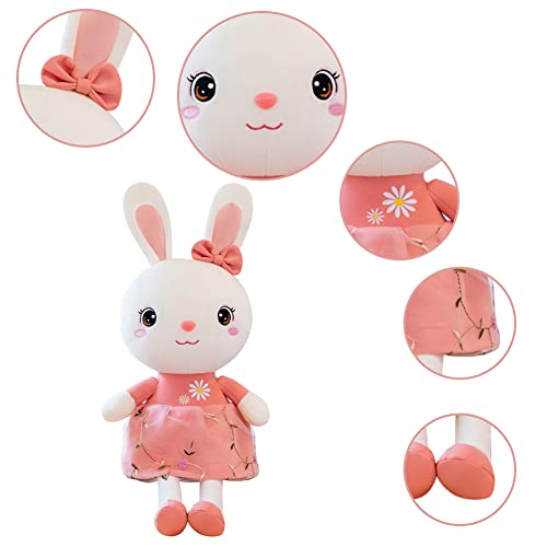 50 cm - Ropa de bebé de peluche con forma de dibujos animados, forma de conejo, forma de bebé infantil, cómoda de dormir, suave y esponjosa, juguete para niños