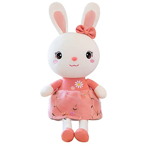 50 cm - Ropa de bebé de peluche con forma de dibujos animados, forma de conejo, forma de bebé infantil, cómoda de dormir, suave y esponjosa, juguete para niños