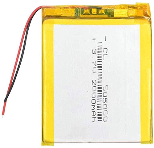 505060 3.7V 2000mAh li polímero de Litio lipo batería Recargable para MP3 GPS Navigator DVD Juguetes eléctricos Power Bank Tablet PC-Pc 1-4 Piezas