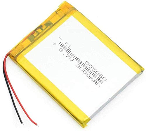 505060 3.7V 2000mAh li polímero de Litio lipo batería Recargable para MP3 GPS Navigator DVD Juguetes eléctricos Power Bank Tablet PC-Pc 1-4 Piezas