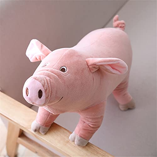 60 Cm / 23,6 Pulgadas Lindo Cerdo Rosa De Peluche De Juguete Cerdos De Peluche De Dibujos Animados De Cerdo Muñeca De Peluche Almohada De Juguete