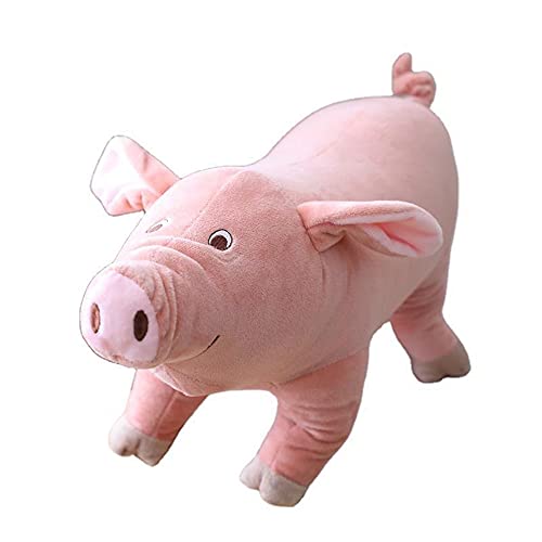 60 Cm / 23,6 Pulgadas Lindo Cerdo Rosa De Peluche De Juguete Cerdos De Peluche De Dibujos Animados De Cerdo Muñeca De Peluche Almohada De Juguete