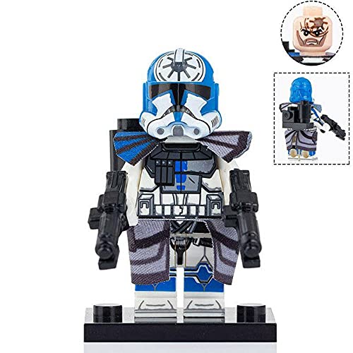 8 minifiguras de lote malo – Wrecker Crosshair Hunter Tech Plus Commander Rex Cody Jesse Ahsoka Clone Trooper Clone Force 99 figuras de acción Bloques de construcción regalo