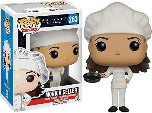 A-Generic ¡MÚSICA Pop! Friends Monica Geller Figurine, 263# Estatua de Personaje de Regalo, Colección Regalos de cumpleaños PVC 9, Multicolor