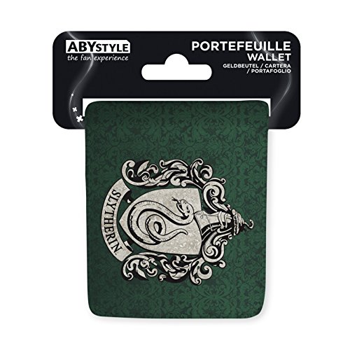 ABYstyle Abysse Corp_ABYBAG265 - Cartera de Harry Potter (Vinilo), diseño de Slytherin, Multicolor