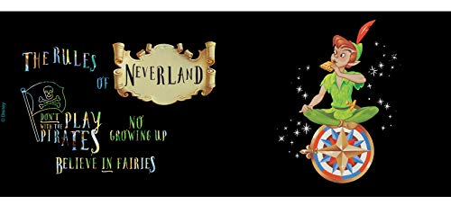 ABYstyle - DISNEY - Peter Pan - Taza cambia color con calor - 460 ml - Neverland