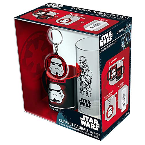 ABYstyle Dr. Strange Star Wars Gift Box Taza con llavero y vaso Trooper para adultos, ABYPCK084