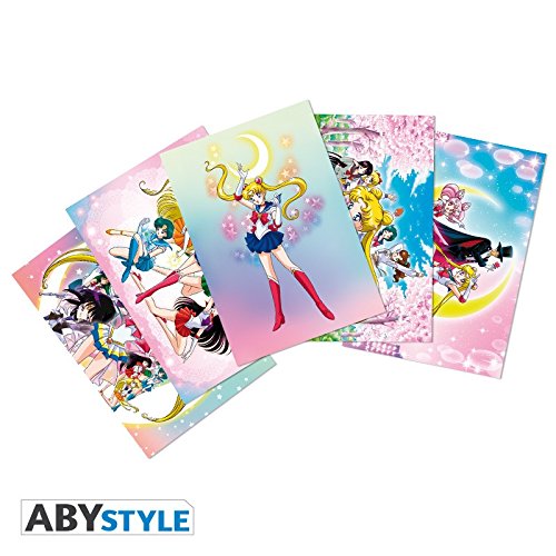 ABYstyle - SAILOR MOON - Tarjetas postales - Set 1 (14.8x10.5)