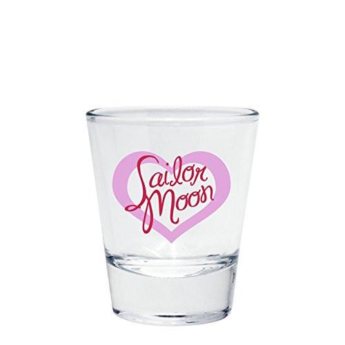 ABYstyle- Sailor Moon - Vaso de chupito con Emblema, Color Transparente, 3 Unidad (Paquete de 1) (Z887780)