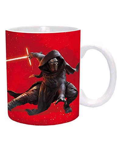 ABYstyle - Star Wars – Pack de taza 320 ml + llavero PVC + "Kylo Ren" sticker