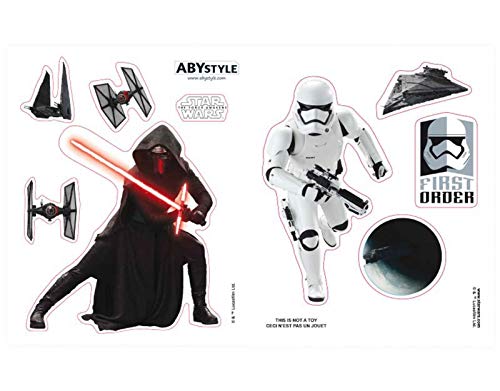 ABYstyle - Star Wars – Pack de taza 320 ml + llavero PVC + "Kylo Ren" sticker