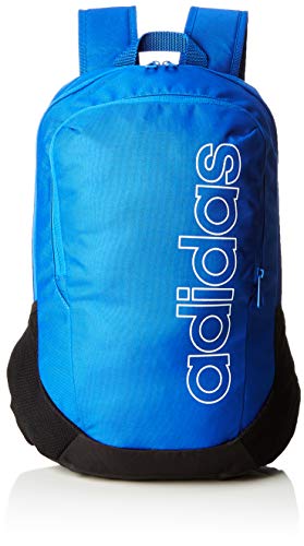 adidas BP Log Parkhood, Mochila Unisex Adultos, Azul (Azul/Negro/Blanco), 36x24x45 cm (W x H x L)