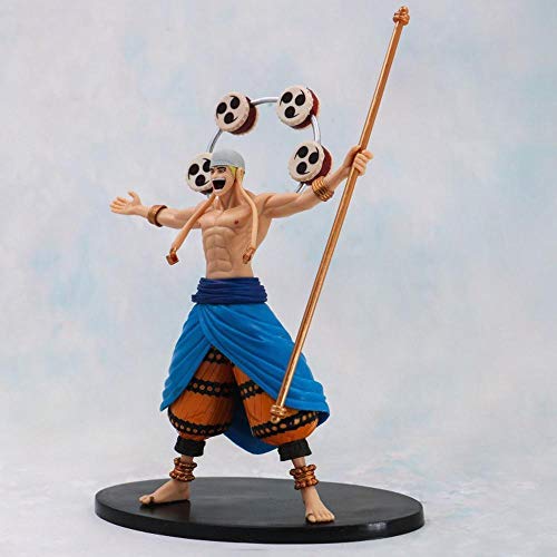 AEH Una Pieza De Carácter Sky Island Enel Permanente Trueno Trueno Animado Modelo Estatua Decoración Juegos Hobbies Merchandising,A