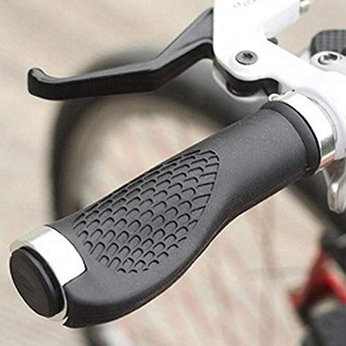 Agarre de bicicleta Ergonómico Mtb Ciclismo de carreteras Publicidad a prueba de patines anti-patín de goma empuñaduras Mountain Bike Parts Bloqueo en la bicicleta Handlebar Public Manillar de bicicle