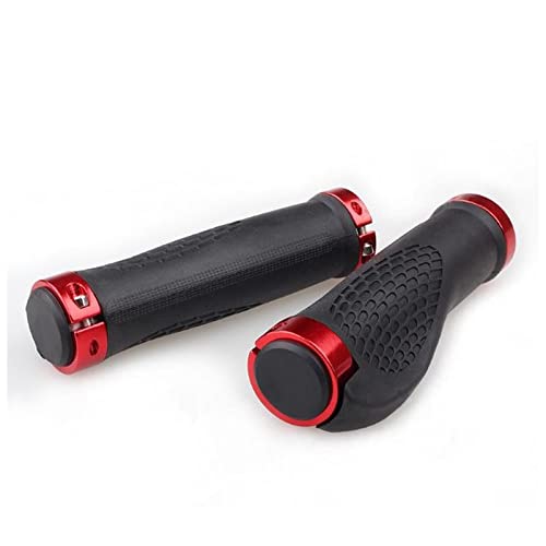 Agarre de bicicleta Ergonómico Mtb Ciclismo de carreteras Publicidad a prueba de patines anti-patín de goma empuñaduras Mountain Bike Parts Bloqueo en la bicicleta Handlebar Public Manillar de bicicle