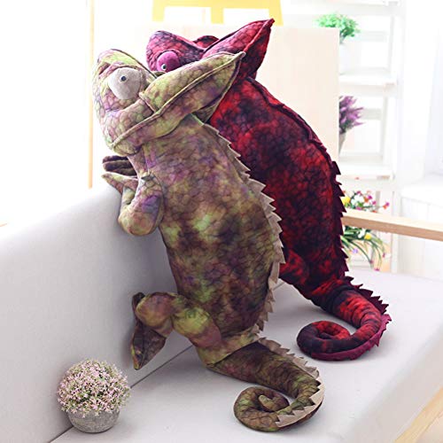 Akemaio 70cm Simulación Lagarto camaleón muñeca Juguetes de Peluche Suave Animal Salvaje de la Almohadilla por los Regalos de los niños de cumpleaños Sorpresa