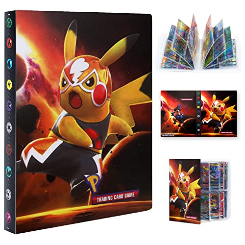 Album Cartas Pokemon, Carpeta Pokemon para Tarjetas, Album Pokemon para Cartas 2021, Álbum de Entrenador de Cartas GX EX, 30 páginas - Puede Contener hasta 240 Tarjetas