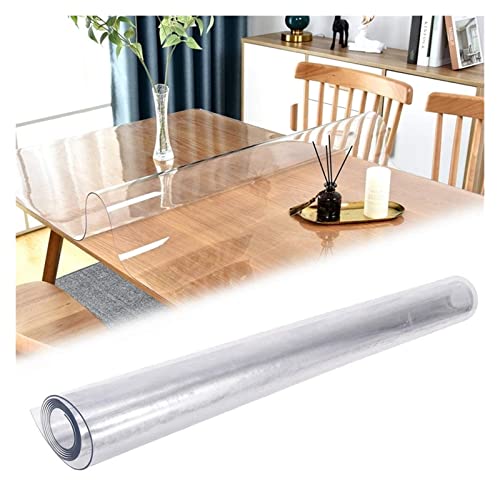 Alfombra Transparente Para El Suelo, Protector De Mesa/alfombra De Mesa Para Mesillas De Noche, Armarios De TV, Escritorios, Mesas De Comedor, Rectangular L X A 31 X 47 Pulgadas - Personalizado