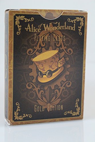 Alice of Wonderland - Jeu de Cartes, Or