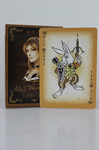 Alice of Wonderland - Jeu de Cartes, Or