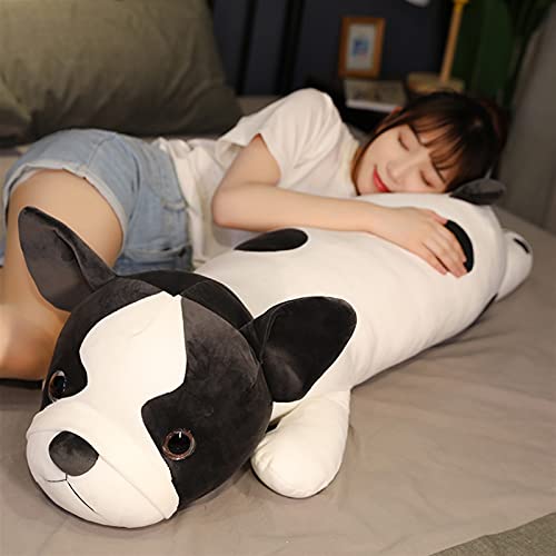 Almohada de Cuerpo Almohada de cuerpo completo Grande Mentira Peluche Lindo Perro Puppy Doll Doll Suave Largo Sleep Almohada Cojín for Niños Niñas 80cm-120cm Almohada Lateral ( Color : 120cm )