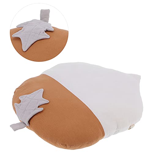 Almohada de juguete de peluche, agradable para piel, lindo abrazo, almohada para abrazar, algodón para cuna del bebé para el cochecito de bebé(Almohada Pine Nut)